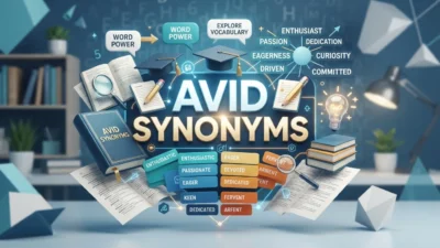 Avid Synonyms