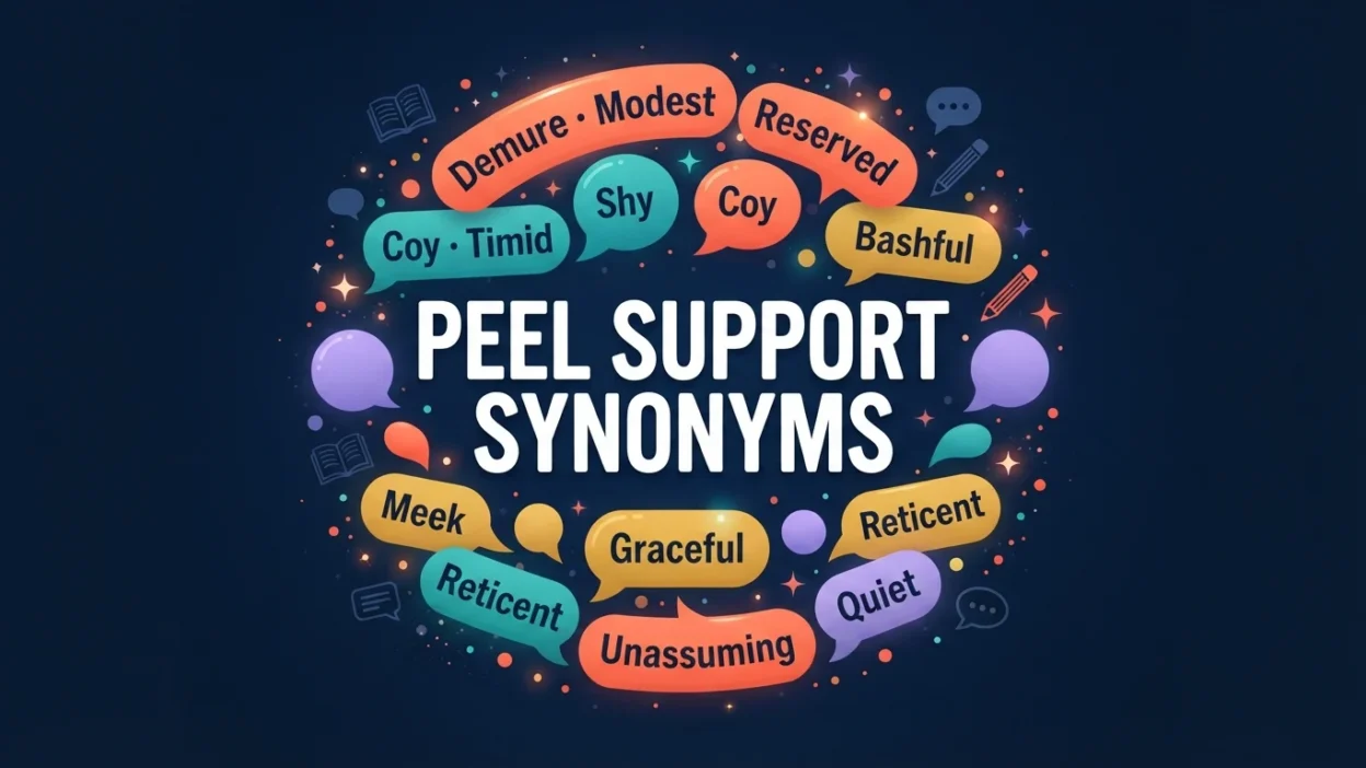 Peel Support Synonyms