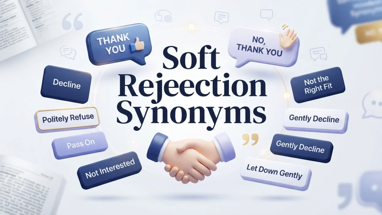 Soft Rejection Synonyms