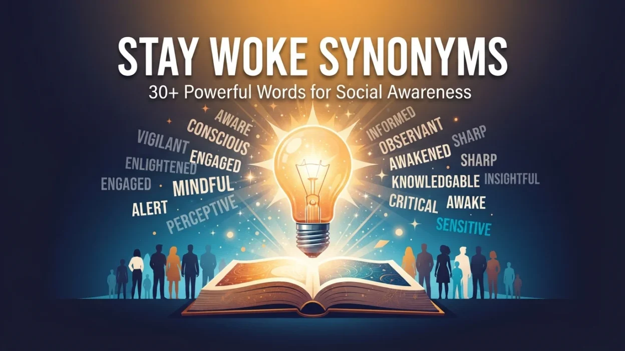 Stay Woke Synonyms