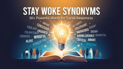 Stay Woke Synonyms