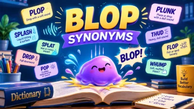 Blop Synonyms