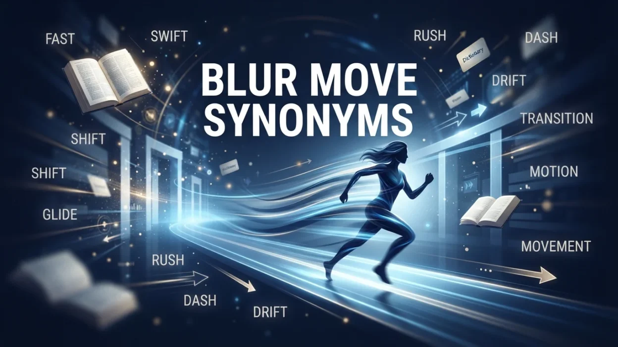 Blur Move Synonyms