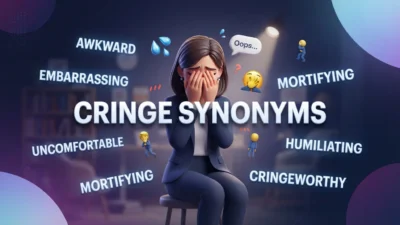 Cringe Synonyms