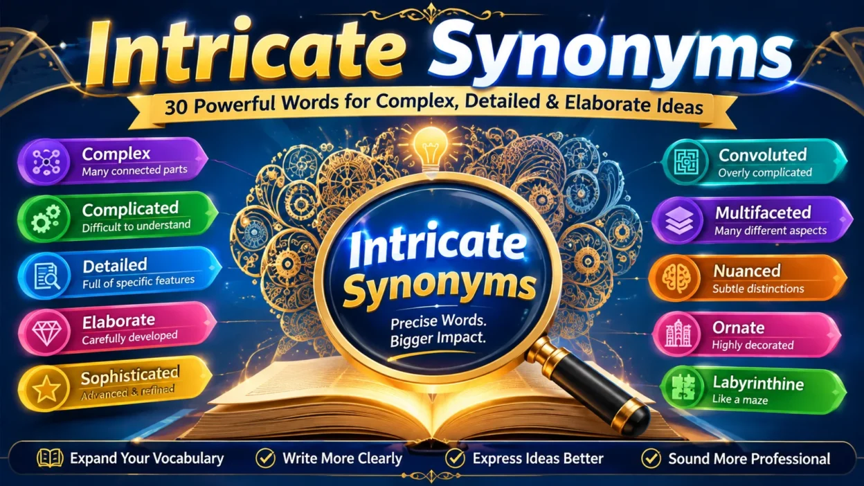 Intricate Synonyms