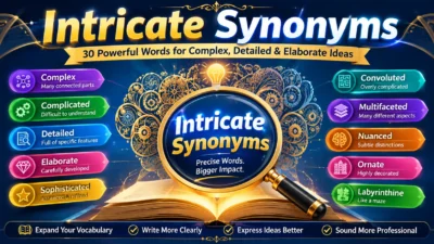 Intricate Synonyms
