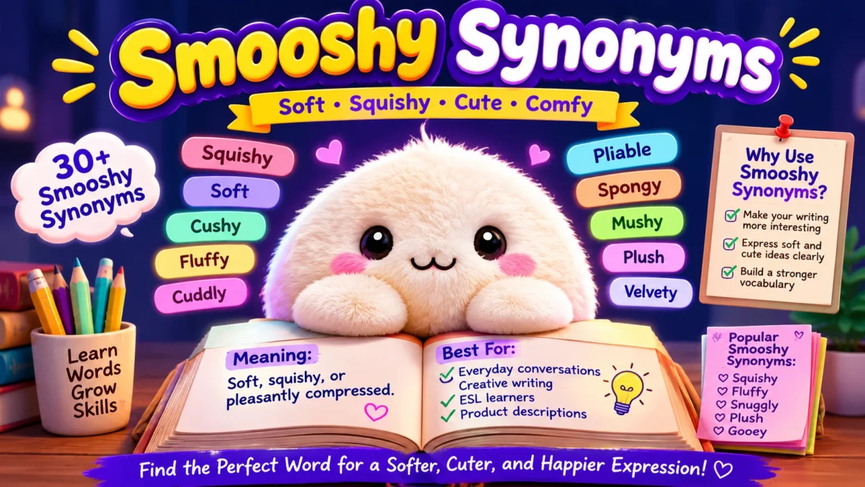 Smooshy Synonyms