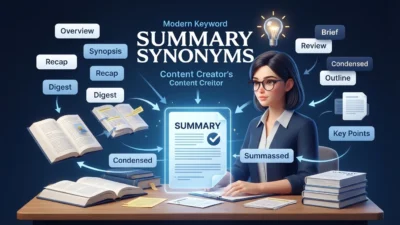Summary Synonyms