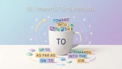 To Synonyms