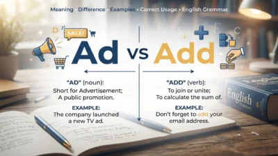 Ad vs Add