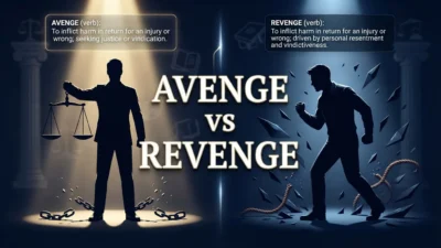 Avenge vs Revenge