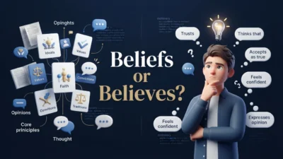 Beliefs or Believes