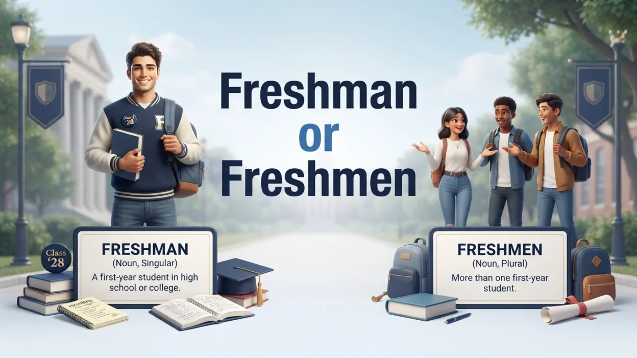 Freshman or Freshmen