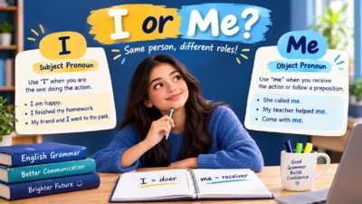 I or Me