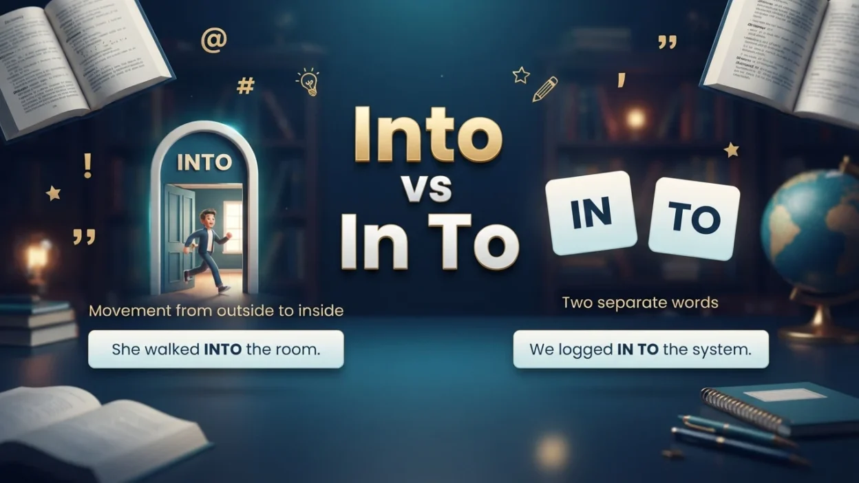 Into vs In To