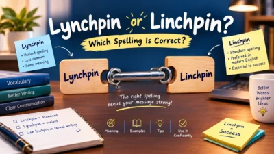 Lynchpin or Linchpin