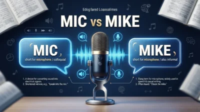 Mic vs Mike