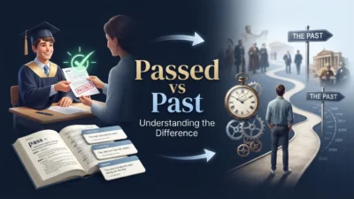 Passed vs Past