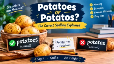 Potatoes or Potatos
