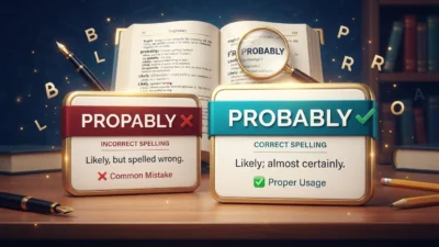 Propably or Probably