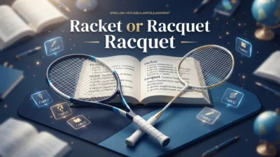 Racket or Racquet