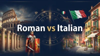 Roman vs Italian