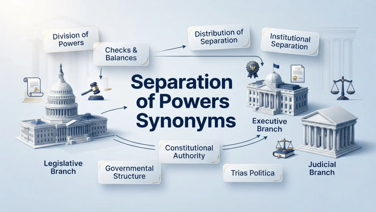 Separation of Powers Synonyms