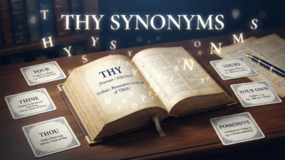 Thy Synonyms