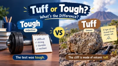 Tuff or Tough