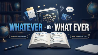 Whatever or What Ever