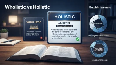 Wholistic vs Holistic