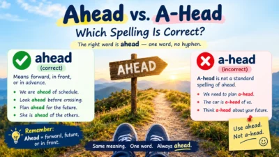 Ahead vs. A-Head
