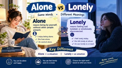 Alone vs Lonely