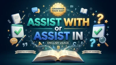 Assist With or Assist In