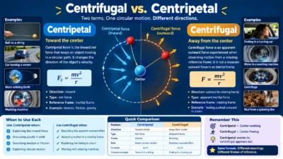 Centrifugal vs. Centripetal