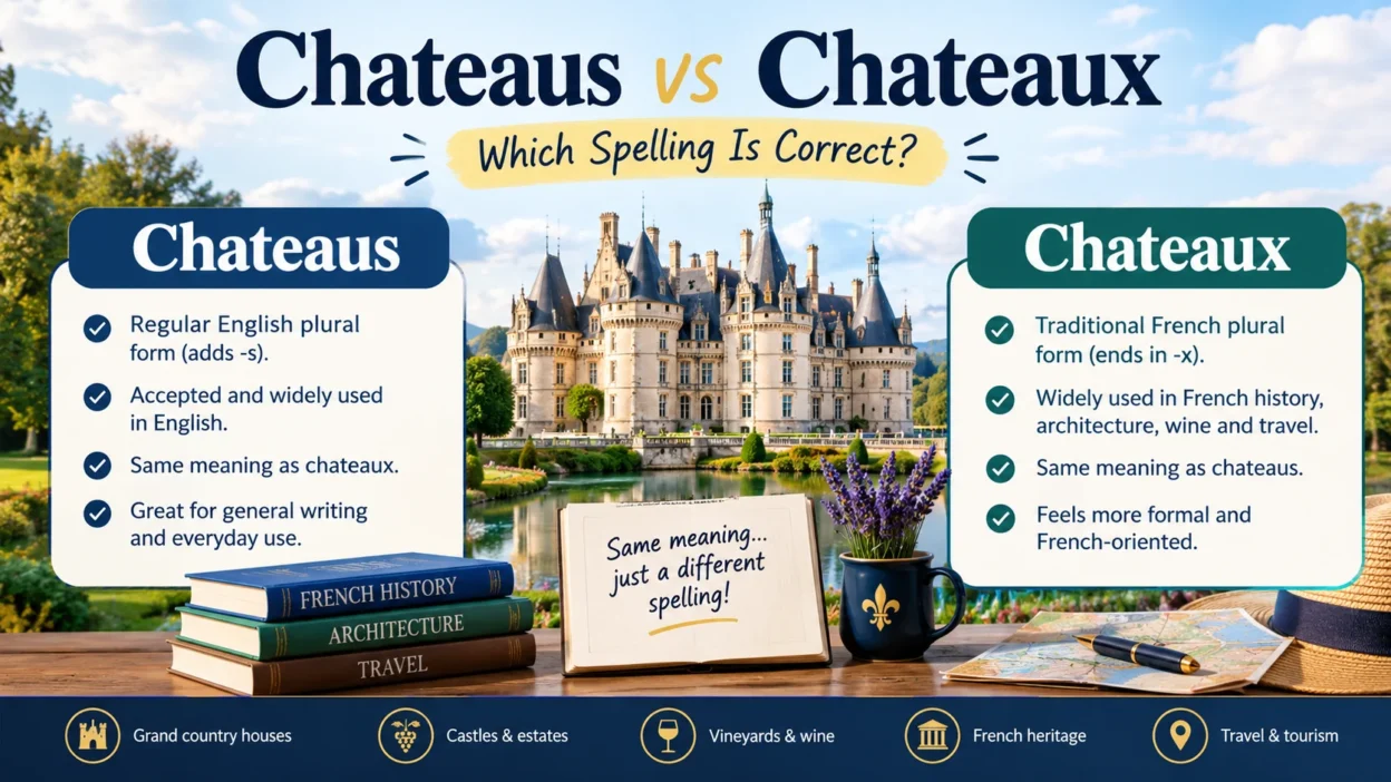 Chateaus vs Chateaux