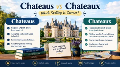 Chateaus vs Chateaux