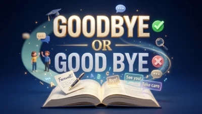 Goodbye or Good Bye