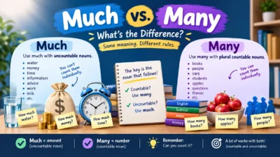 Much vs. Many