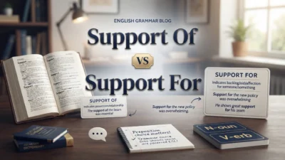 Support Of or Support For