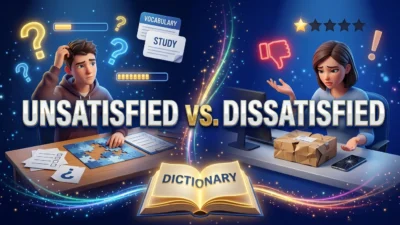 Unsatisfied vs. Dissatisfied
